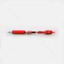 DONG-A ปากกาเจล กด 0.5 U-knock <1/12> สีแดง